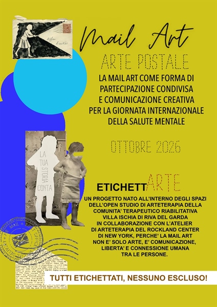 ETICHETT-ARTE: LA CALL DI MAIL ART PER RIDEFINIRE LO STIGMA DELLA SALUTE MENTALE ATTRAVERSO L&rsquo;ARTE