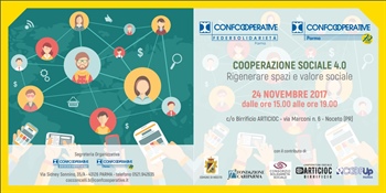 COOPERAZIONE SOCIALE 4.0: rigenerare spazi e rigenerare valore sociale