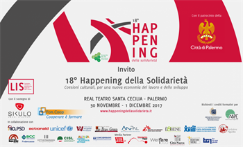 HAPPENING DELLA SOLIDARIETA' IN SICILIA