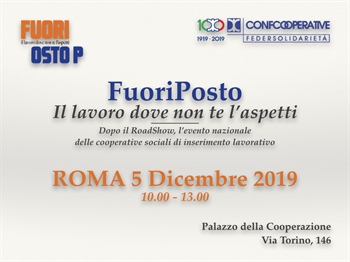 5 DICEMBRE EVENTO NAZIONALE FUORIPOSTO