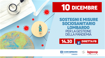 WEBINAR: MISURE PER IL SOCIO SANITARIO IN lOMBARDIA