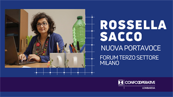 ROSSELLA SACCO PORTAVOCE FORUM TERZO SETTORE MILANO