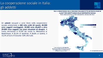 L'ATLANTE DELLA COOPERAZIONE SOCIALE