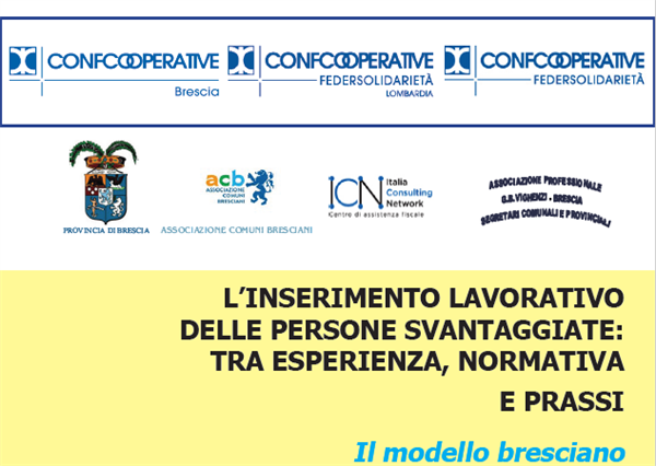 POLITICHE PARTECIPATE DEL LAVORO E APPALTI RISERVATI: IL MODELLO BRESCIANO