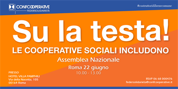 SAVE THE DATE: ASSEMBLEA NAZIONALE: 21 E 22 GIUGNO