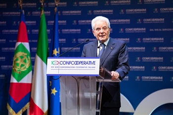 2 GIUGNO, MATTARELLA «COOPERATIVE FONDAMENTALI PER UNO SVILUPPO EQUO E SOLIDALE»