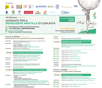 VIII EDIZIONE GIORNATA PER IL BENESSERE MENTALE