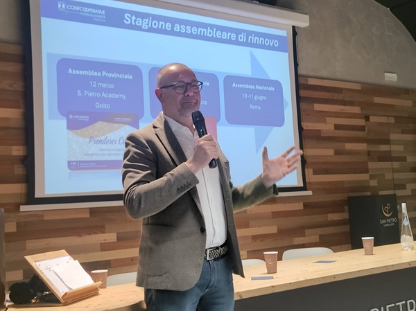 FEDERSOLIDARIETÀ MANTOVA: LUCA CIMAROSTI ELETTO ALLA PRESIDENZA