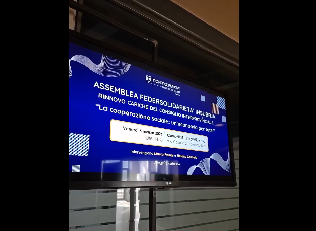 ASSEMBLEA FEDERSOLIDARIETÀ INSUBRIA 2026: RADICI NEL TERRITORIO, SGUARDO AL FUTURO